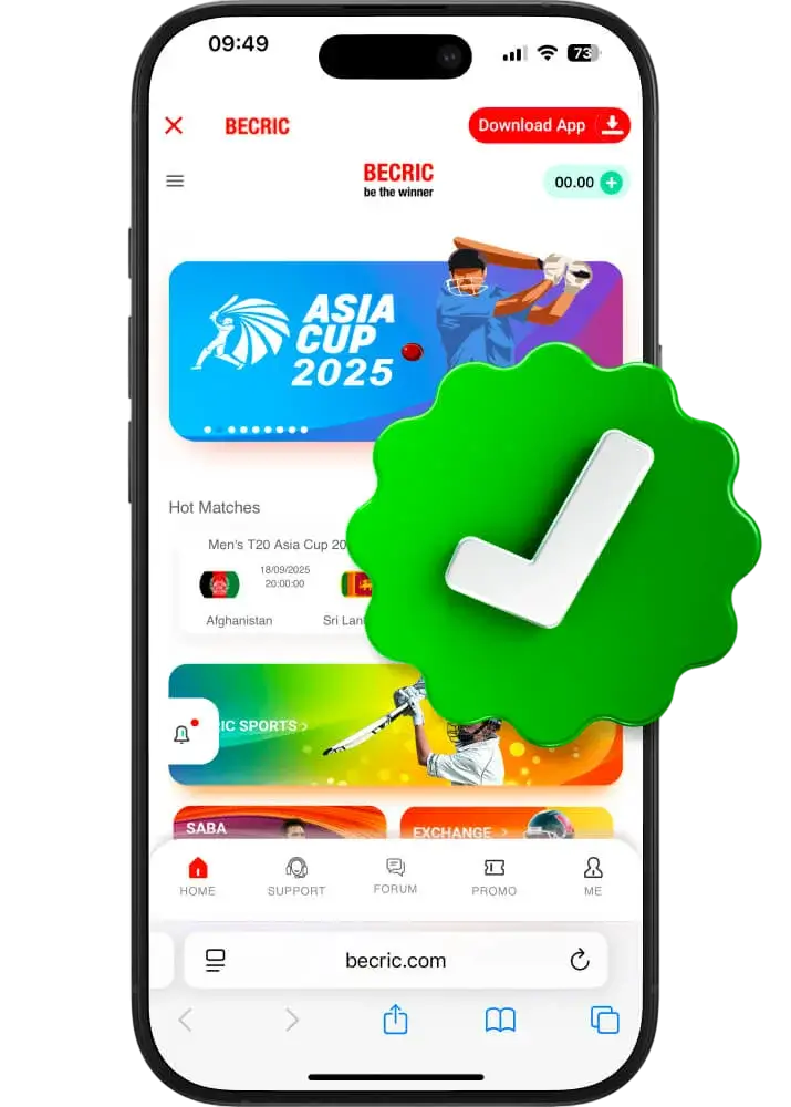 BeCric Account Verification Process