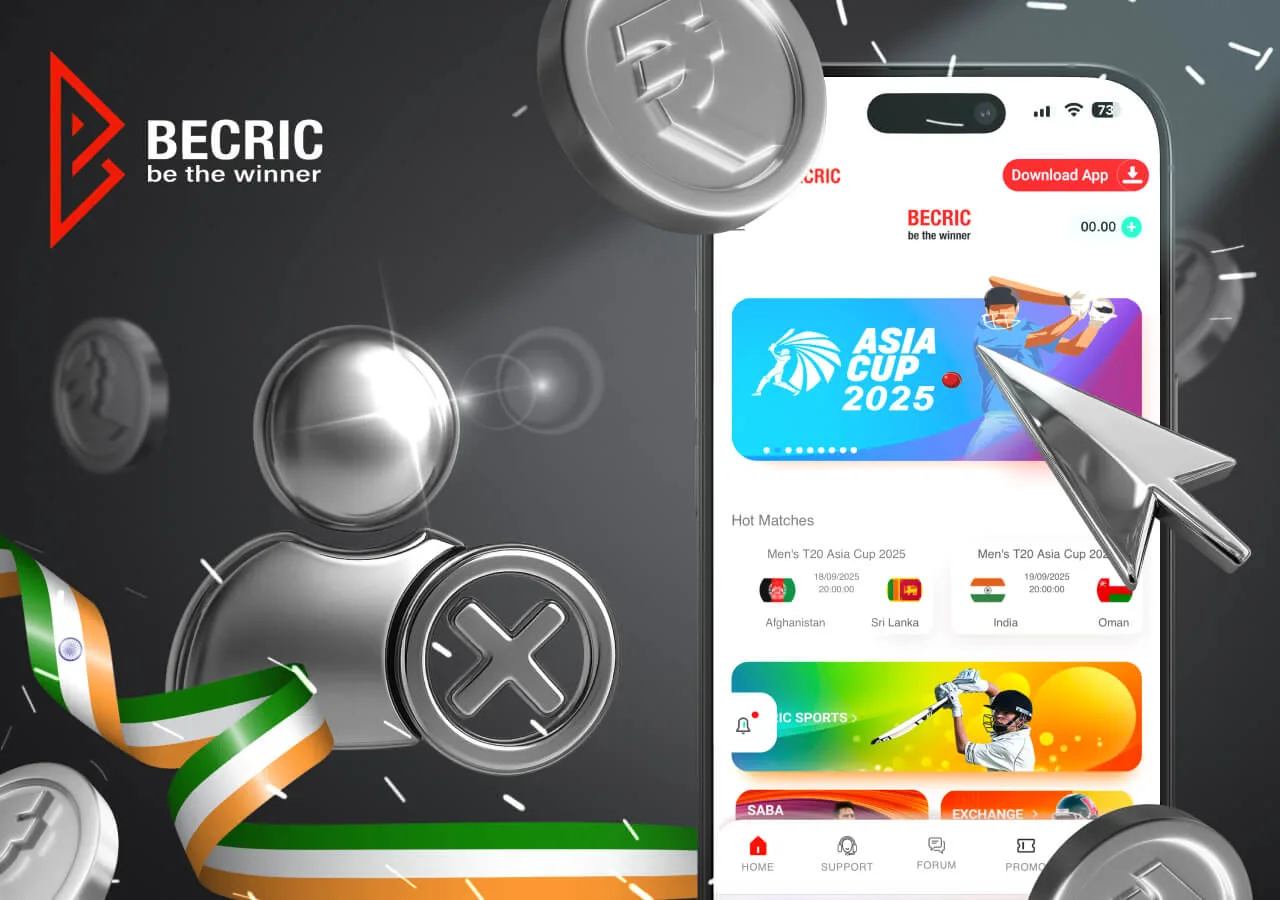 How to Delete Your BeCric Account